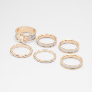 Anillos Aldo Acerimar Mujer Doradas Multicolor | 635EXDFRO