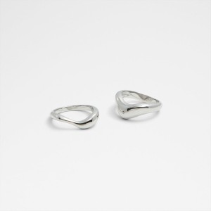Anillos Aldo Duostacks Mujer Plateadas | 285LAXBEJ