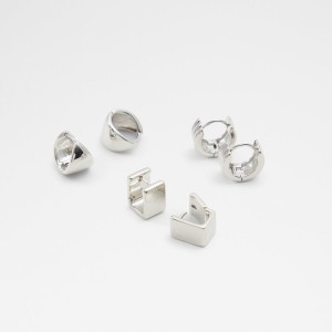 Aretes Aldo Adenariel Mujer Plateadas | 497AWLZJS