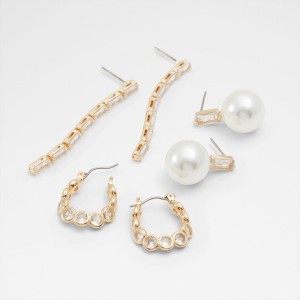 Aretes Aldo Banever Mujer Doradas Multicolor | 187XLIBPR