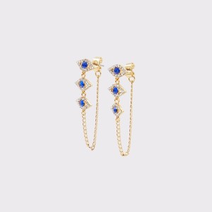 Aretes Aldo Bauduin Mujer Azules Claro | 147WBAUSR