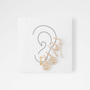 Aretes Aldo Elbenaraen Mujer Doradas Multicolor | 048FVEHZM