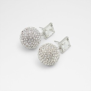 Aretes Aldo Eren Mujer Plateadas Multicolor | 352LKREMQ