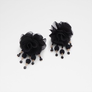 Aretes Aldo Fleura Mujer Negras Doradas Multicolor | 672AUTHKJ