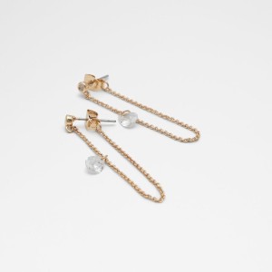 Aretes Aldo Lagrimo Mujer Doradas Multicolor | 760FZNORY