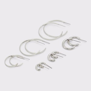 Aretes Aldo Sharla Mujer Plateadas | 375CKUXBS