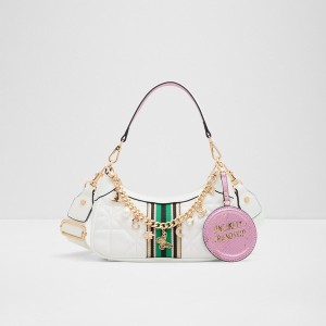 Bolsa De Hombro Aldo Madeinoz Mujer Blancas | 927QMSKIA