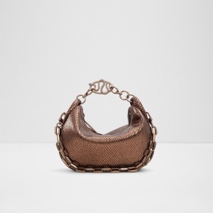 Bolsa De Hombro Aldo Python Mujer Marrones | 075BIVXQL