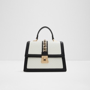 Bolsa de Mano Aldo Hennah Mujer Blancas Negras | 617YLHKAJ