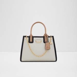 Bolso Satchel Aldo Ashover Mujer Beige Oscuro | 362WCJRET