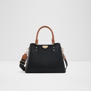 Bolso Satchel Aldo Caraever Mujer Negras | 812JQODPH