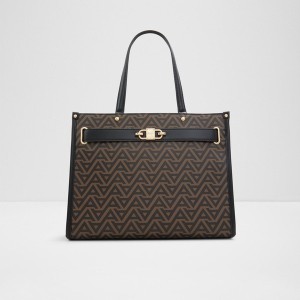 Bolso Satchel Aldo Caronni Mujer Marrones | 198FAHUZM