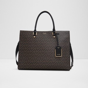 Bolso Satchel Aldo Emylia Mujer Marrones | 465DSILBN
