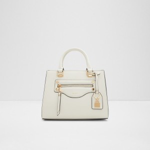 Bolso Satchel Aldo Laerin Mujer Blancas Beige | 402YQUMFJ