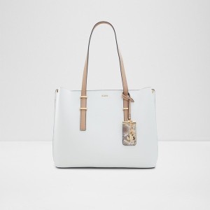 Bolso Tote Aldo Goworth Mujer Blancas | 907KNJMHL