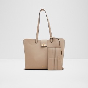 Bolso Tote Aldo Talobreraen Mujer Beige Oscuro | 021APSFBR