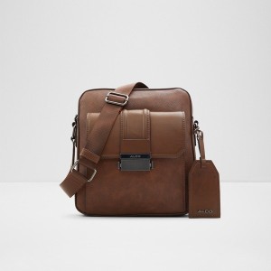 Bolsos Cruzados Aldo Boxdene Hombre Marrones | 048ZLJFXB