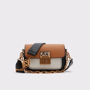 Bolsos Cruzados Aldo Celestica Mujer Marrones | 350FQCHKR