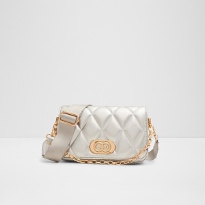 Bolsos Cruzados Aldo Enobrena Mujer Plateadas | 924FLJQEB