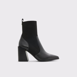 Botas de Tacon Aldo Ganina Mujer Negras | 169IMSZLN