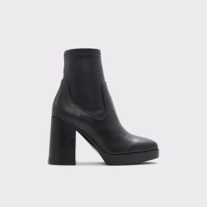 Botas de Tacon Aldo Voss Mujer Negras | 869AEVOHS