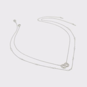 Collares Aldo Arella Mujer Plateadas Multicolor | 143LVWSXM