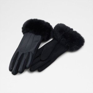 Guantes Aldo Keihan Mujer Negras | 653HZXPWD