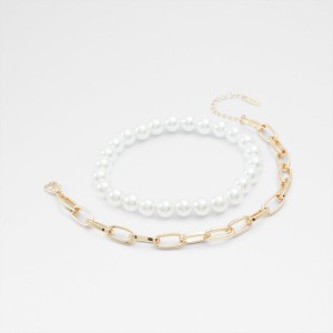 Joyería Aldo Aderedar Mujer Blancas Doradas | 985RHJBAI