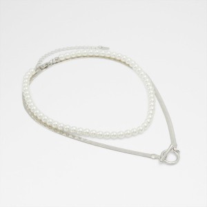 Joyería Aldo Pearlychic Mujer Plateadas | 620NIBVRY