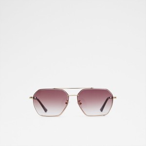 Lentes de Sol Aldo Cadaseth Hombre Doradas | 971BSYHRQ