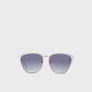 Lentes de Sol Aldo Larewan Mujer Blancas | 158FDLESY
