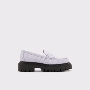 Mocasines Aldo Bigstrut Mujer Moradas | 605KNBGDM
