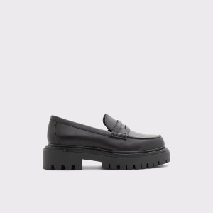 Mocasines Aldo Bigstrut Mujer Negras | 673QUTNAH