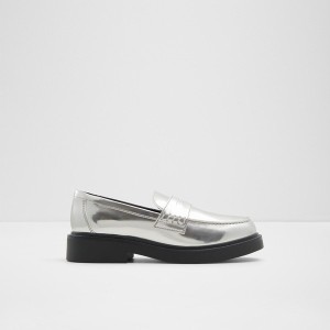 Mocasines Aldo Verima Mujer Plateadas | 248VJZBFX