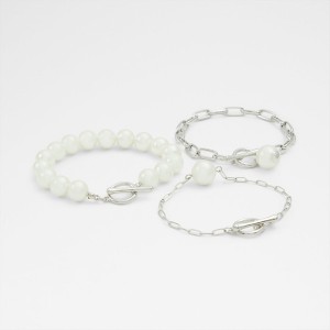 Pulseras Aldo Aromal Mujer Plateadas | 283AORUGB