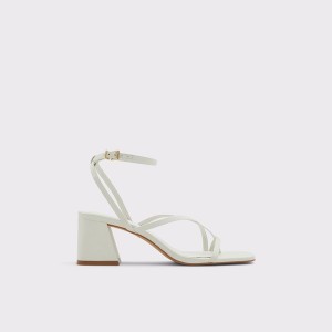 Sandalias Aldo Adrauder Mujer Blancas Beige | 604EIACTW