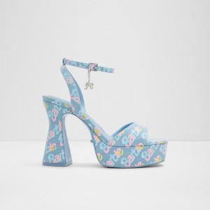 Sandalias Aldo Barbieparty Mujer Azules Claro | 619UVMYJK