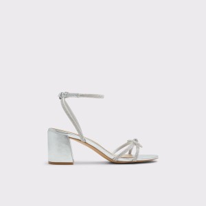 Sandalias Aldo Bouclette Mujer Plateadas | 612IQRKWH