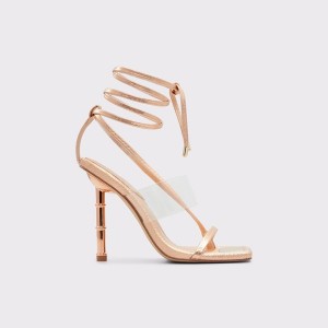 Sandalias Aldo Elektra Mujer Rosas Doradas | 341FCMQEK