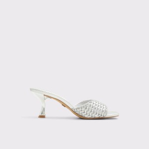 Sandalias Aldo Eleonora Mujer Plateadas | 740GBEZJD