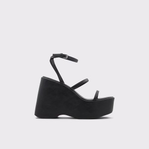 Sandalias Aldo Kasie Mujer Negras | 031FHNQGW