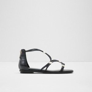 Sandalias Aldo Oceriwenflex Mujer Negras | 712ZVCTMQ