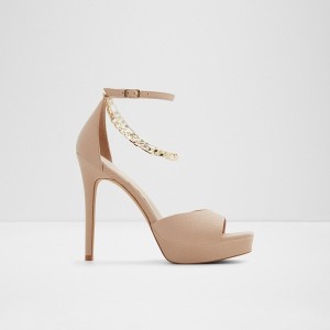 Sandalias Aldo Prisilla Mujer Beige | 893HRAKVU