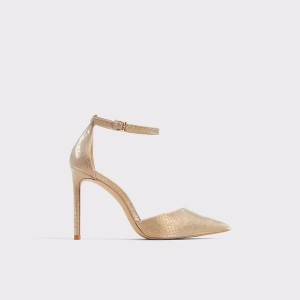 Tacones Aldo Derperla Mujer Doradas | 047YJIXCW