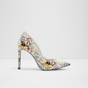 Tacones Aldo Ltstessy Mujer Blancas Multicolor | 031QWGJDU