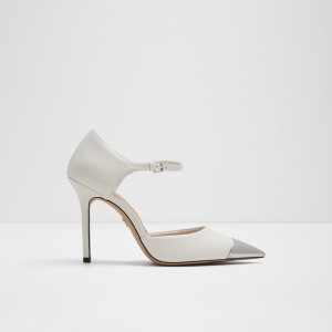 Tacones Aldo Mysha Mujer Blancas Beige | 192YWUFMP