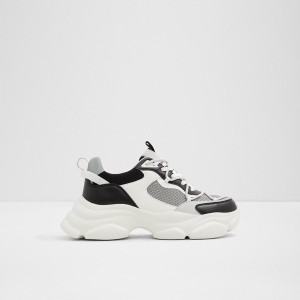 Zapatillas Aldo Andree Mujer Blancas Negras | 627QHBVJO