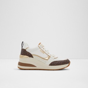Zapatillas Aldo Caroteriel Mujer Marrones Oscuro | 312NPAXVE