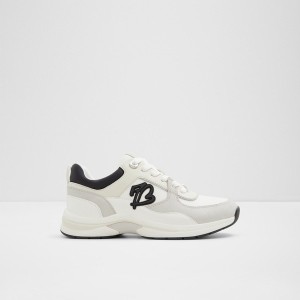 Zapatillas Aldo Clea Mujer Blancas Negras | 698ULAMYF