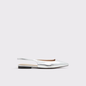 Zapatos Planos Aldo Valegyn Mujer Plateadas | 049TDZGRO